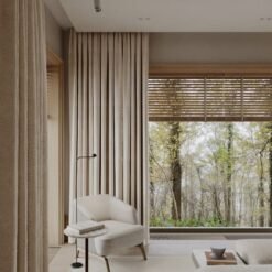 Rèm vải thô cao cấp mã TM9931-1