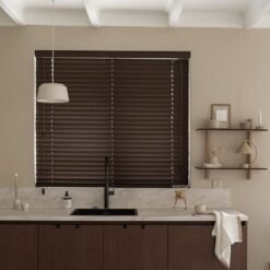 Rèm sáo gỗ tự nhiên bản 50mm Basic mã STW-053