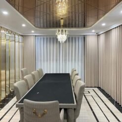 Rèm vải thô cao cấp mã TM18135-20