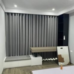 Rèm vải thô cao cấp mã TM18135-34