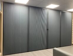 Vách ngăn tổ ong hệ xếp xích ghép cánh 45 mở 2 cánh