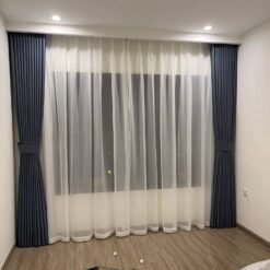 Rèm vải thô cao cấp mã TM18135-39