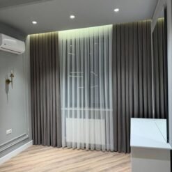 Rèm vải bỗ cao cấp mã TM Casa