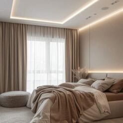 Rèm vải thô cao cấp mã TM9931-32