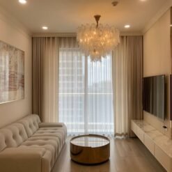 Rèm vải thô cao cấp mã TM9931-26