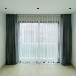Rèm vải 2 lớp đẹp, vải thô kháng khuẩn cao cấp