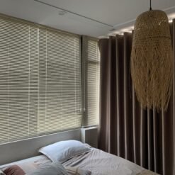 Rèm sáo nhôm mã ST-02 màu kem