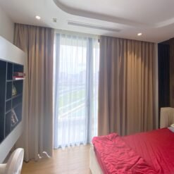 Rèm vải 2 lớp đẹp, vải thô kháng khuẩn cao cấp