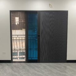 Rèm tổ ong kết hợp lưới chống muỗi hệ 27 cho cửa ra vào ban công