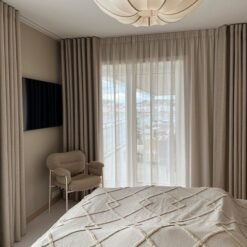 Rèm vải bỗ cao cấp mã MLS 601