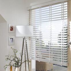 Rèm sáo gỗ tự nhiên bản 50mm Basic mã STW-001