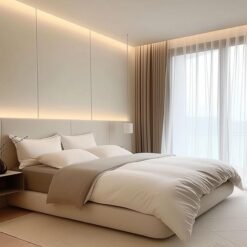 Rèm vải bỗ cao cấp mã MLS 601