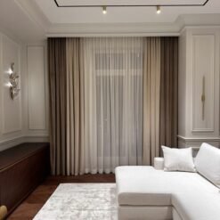 Rèm vải bỗ cao cấp mã MLS 601